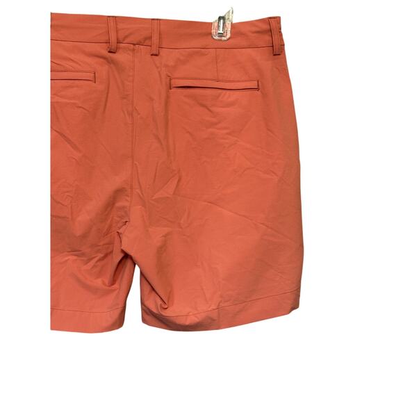 Create Unison Bermuda Shorts Convenient Zip Drawstring Closure Pink Men's M NWOT - Picture 6 of 9